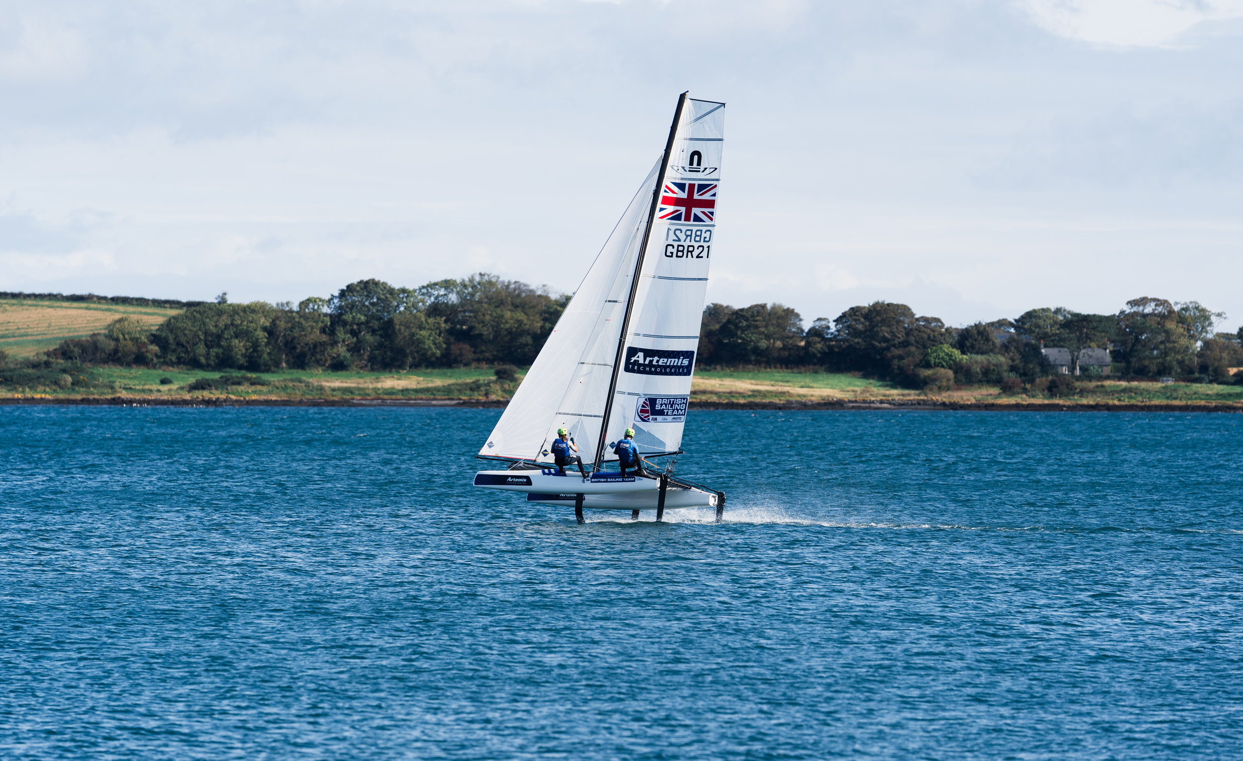 Gimson and Burnet on their world record-breaking challenge