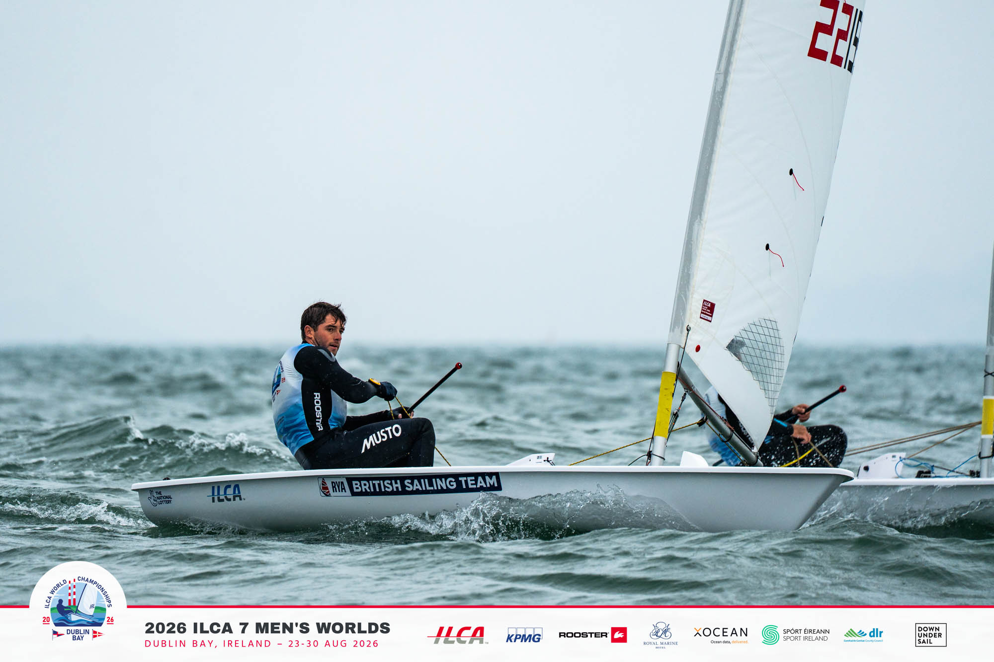 British Sailing Team ILCA 7 athletes Finley Dickinson