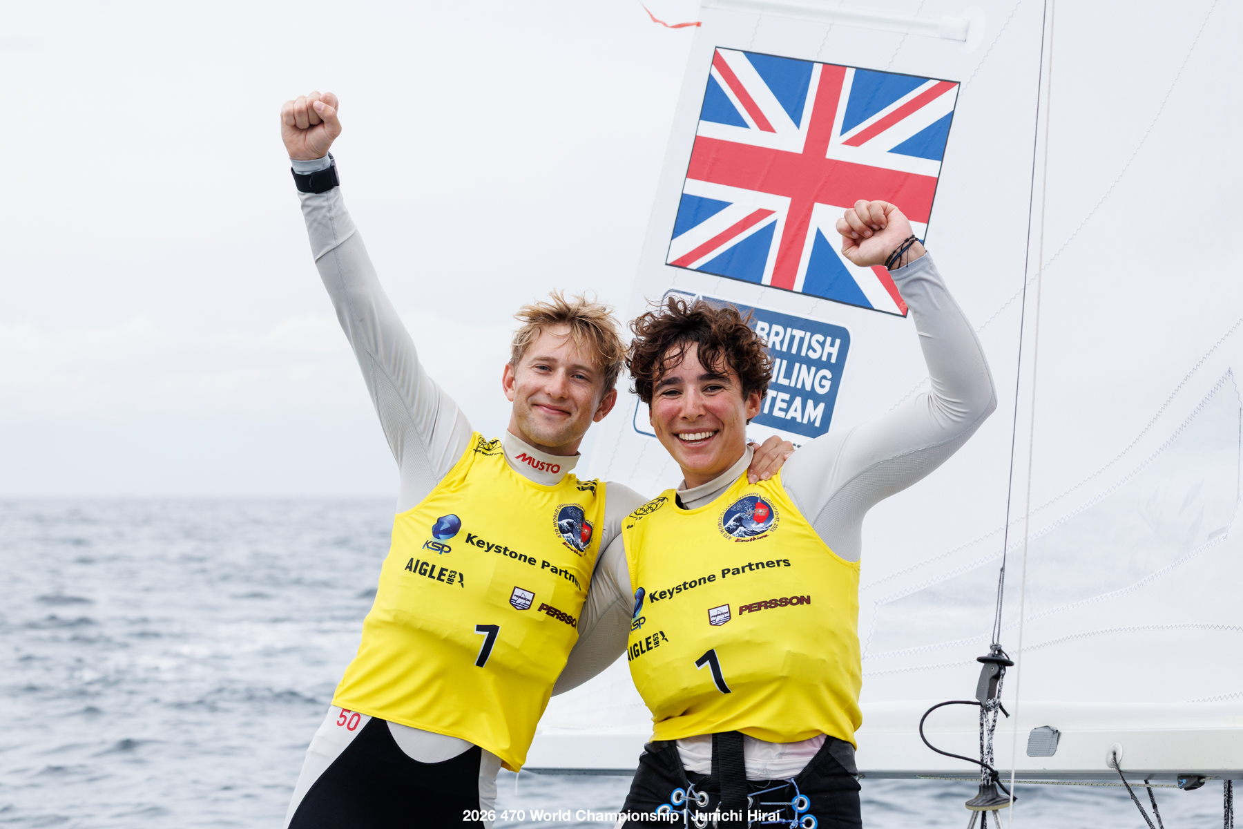 Martin Wrigley and Bettine Harris World Champions